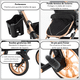 thumbnail image 5 of Coche Moises Cuna Paseo Coches Bebes Plegable Accesorios, 5 of 8