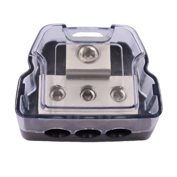 Car Audio Power Distribution Block 3 Way 1 In 3 Out Fits For RV ATV Auto Car