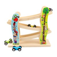 Magideal - Juego De Vehículos De Juguete Con Rampa Para Carreras, Pista Deslizante Para Vehículos De Carreras, Recuerdo De Fiesta, Juguete De Inercia, Juguetes I