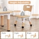 thumbnail image 2 of Juego de mesa y sillas PeacefulHues para niños, altura ajustable, 2 of 7