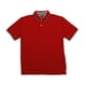 thumbnail image 1 of Polo Tommy Hilfiger con cuello a rayas para hombre, color rojo XL, 1 of 2