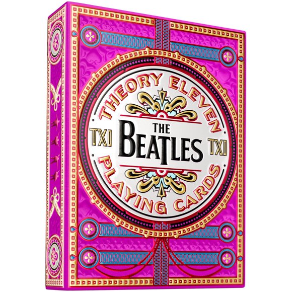 Playing Cards Theory11 The Beatles Pink Deck Collector's