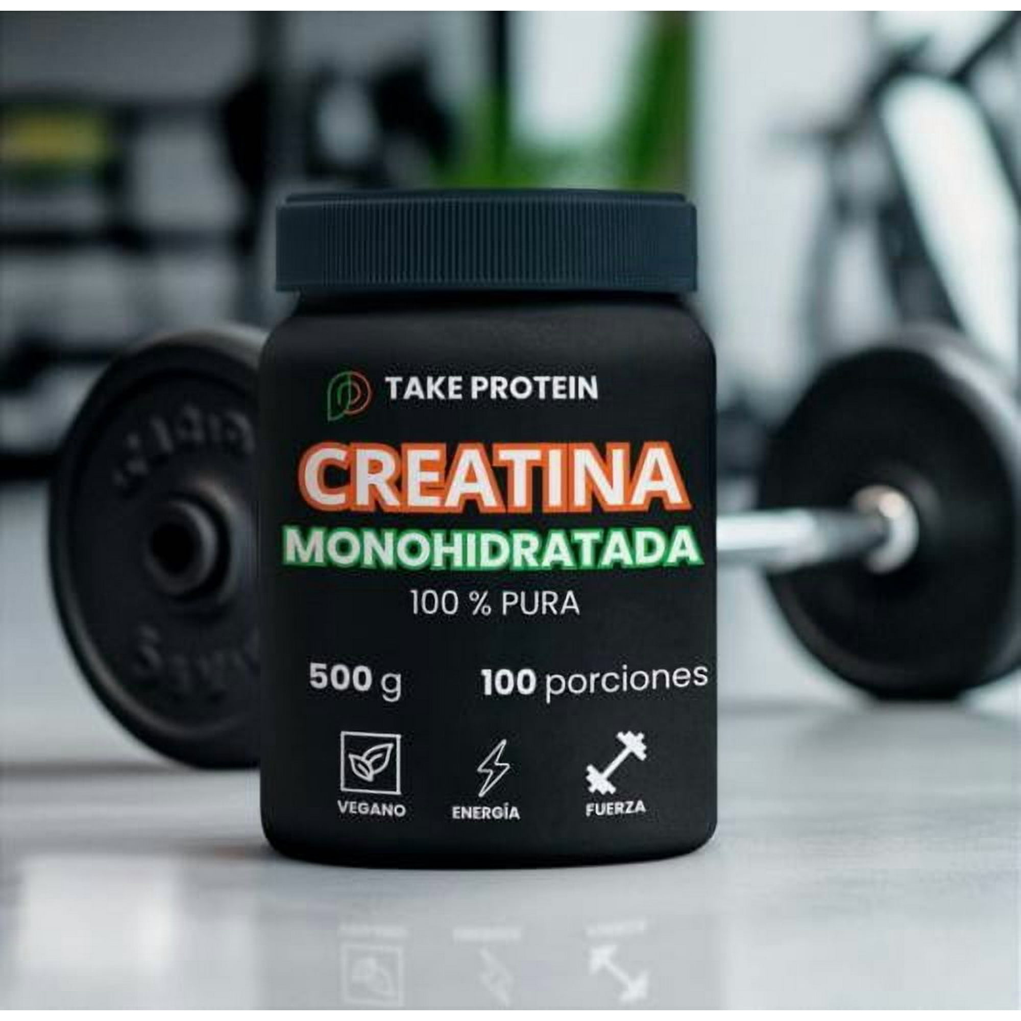 Take Protein - Creatina Monohidratada Polvo Sin Sabor 500 G