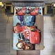 thumbnail image 5 of Cars Piston Cup Circuit Blue, Red, Lightning McQueen And Mater 3 Piece Toddler Thickening Bed Set - Comforter, 5 of 5