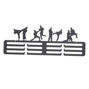 Ioensy - Colgador De Exhibición, Soporte De Premios Resistente, Soporte De Medalla Montado En La Pared Para Taekwondo De Pared
