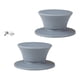 thumbnail image 1 of 2pcs Silicona Olla Tapa Perillas Resistente Al Calor Para Sartén Ollas De Cocción Lenta Olla Tapa Gris, 1 of 5