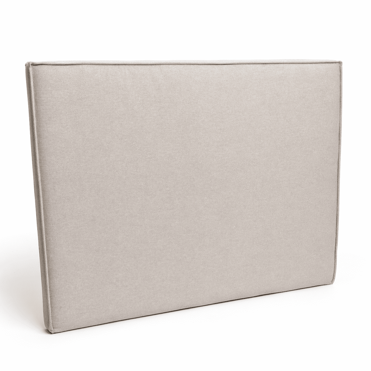House Decor Fd - Respaldo De Cama Liso Cuadrado 2 Plazas Con Funda Desmontable