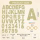 thumbnail image 2 of Guirnalda de letras BEISHIDA de 116 piezas, 3,94 in (10 cm), con glitter, 2 of 3