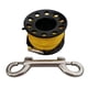 thumbnail image 4 of Carrete De Dedo De Aleación De Aluminio De Buceo De 15 M Con Gancho De Seguridad De Perno Negro, 4 of 5