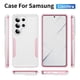 thumbnail image 2 of Para Samsung Galaxy S26 Ultra 5G Funda a Prueba de Golpes Resistente Protección de Cuerpo Completo de Alta Resistencia a Prueba de Polvo/caídas Cubierta Funda, Blanco, para Galaxy S26 Ultra 5G, 2 of 7