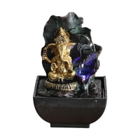 Bothyi - Estatuas De Ganesha, Fuente De Mesa Para Interiores, Coleccionables, Regalo Decorativo, 13Cm X 13Cm X 19Cm