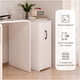 thumbnail image 3 of Gabinete Archivador Multifuncional Oficina Ruedas 3 Estantes Blanco, 3 of 8