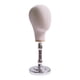 thumbnail image 1 of Modelo De Cabeza De Maniquí, Soporte Multiusos Para Exhibición De Peluca, Gafas, Auriculares, Base Beige W Argent, 1 of 5