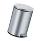 thumbnail image 3 of Cubo De Basura De Paso Redondo, Cubo De Basura, Manos Libres, Impermeable, Para Cocina, Baño, Hogar, Plateado, 3 of 5
