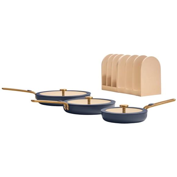 Juego de utensilios de cocina Our Place Essentials Complete de 8 piezas Blue Salt