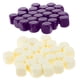 thumbnail image 1 of 50 Piezas De Dados En Blanco Opacos D6 Para Juegos De Fiesta D&D RPG Púrpura + Beige, 1 of 3