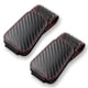 thumbnail image 1 of Soporte de gafas de sol de 2 piezas para el coche, clip de colgante de gafas de cuero magnético para la viscera del coche, soporte de gafas de sol y clip de tarjeta para accesorios de viscer, 1 of 3