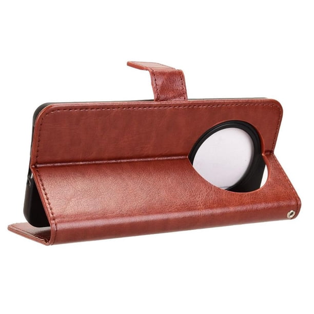 Funda tipo libro para OPPO Reno12 F 5G, cartera todo‑en‑uno, funda multifuncional con tarjetero y correa de muñeca desmontable
