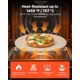 thumbnail image 3 of Piedra para Pizza VEVOR Redonda 40 cm Grosor 1.7 cm Resistente al Calor, 3 of 9