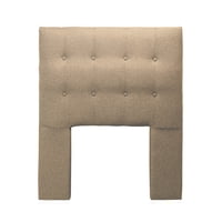 Dgb - Respaldo Cama 1 Plaza Lino Beige Sevilla Cp