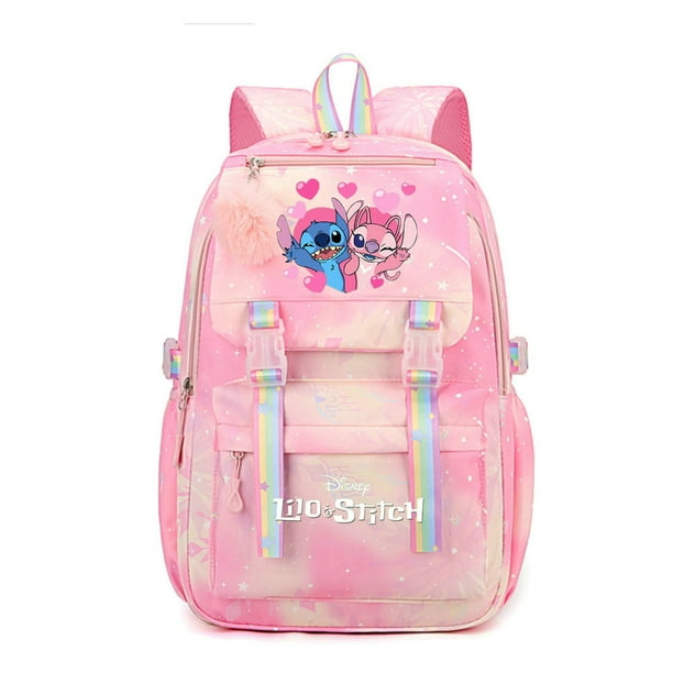 Lilo And Stitch Large capacity Waterproof Backpack for School Kawaii Anime cosplay bag Travel Bag School Student Girl Gift