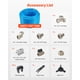 thumbnail image 2 of Kit de línea de compresores de aire VEVOR 200 pies x 3/4 HDPE, aluminio azul, 2 of 9