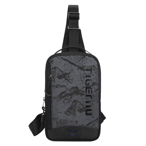 Bolso Tigernu Juvenil T-S8189 Negro/Azul 9"