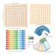 thumbnail image 3 of Tablero didactico tabla de multiplicar juego montessori #8, 3 of 3