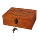 thumbnail image 2 of Caja De Madera Para Recuerdos, Compacta, De Dise?o Antiguo, Multiusos, Para El Hogar, 32,2 X 23,7 X 12,2 Cm, 2 of 5
