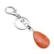 thumbnail image 2 of linda forma de gota de agua colgante de piedras preciosas llavero llavero diy rojo, 2 of 5
