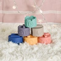 Oem - Torre Apilamiento Educativa De Silicona Montessori Cafe