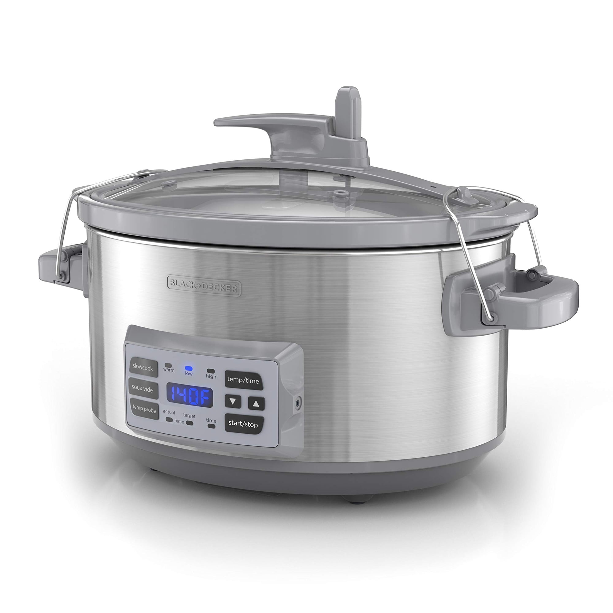 Olla De Cocción Lenta Black+decker Scd7007ssd 7l Con Función Sous-vide