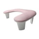 thumbnail image 3 of Soporte Para Reposabrazos De Uñas Para Manicura, Portátil, En Forma De U, Para Manicura, Salón De Uñas, Hogar, Rosa, 3 of 5