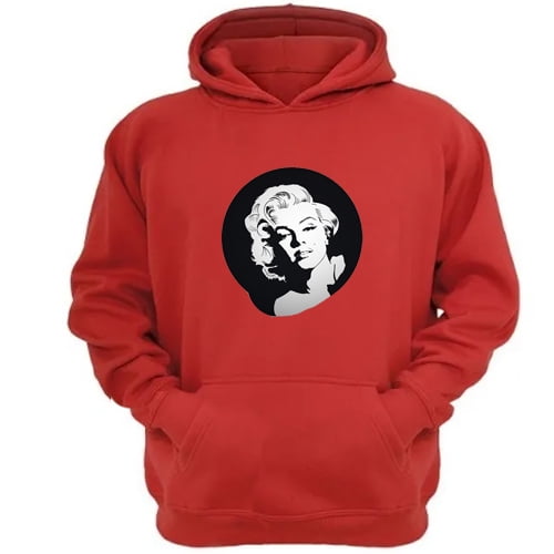 Genérico - Polerón Canguro Marilyn Rojo Talla Xl Unisex