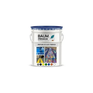 Baum - Pintura Alto Trafico Base Agua “Azul” (Tineta 16 L) /Brizz