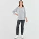 thumbnail image 4 of Polera Mujer Manga Larga Gris Melange Corona, 4 of 5