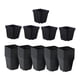 thumbnail image 5 of Macetas de , contenedor de flores y plantas, decoración cuadrada negra, maceta de inicio de semillas, maceta para balcón, habitación, alféizar, 5 of 5