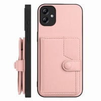 Foxdock Funda Para Samsung Galaxy A04E Con Bloqueo Rfid - Diseño Elegante Con Cierre De Botón