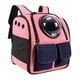 thumbnail image 4 of Mochila Portátil Para Gatos, Malla Transpirable, Bolsa De Transporte Para Cachorros, Mochila Rosa, 4 of 5