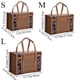 thumbnail image 2 of 1pc Folding Picnic Basket: Perfect for Easter, Wine, Candy, Gifts, Travel & More!, 2 of 5