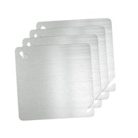 Magideal - 4 Placas De Cubierta Para Cajas Eléctricas, Cubiertas Planas Para Cajas Eléctricas, Cubiertas Metálicas Decorativas Para Cajas De Conexiones De Cocina