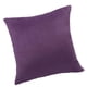 thumbnail image 1 of Funda De Almohada De Terciopelo Suave Funda De Almohada De Tiro De Color Sólido Púrpura-45x45cm, 1 of 5