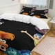 thumbnail image 3 of 3 Piece Bedding SetInside Out StickerComforter Set for Kids Boys Teen Tween 3D Lightweight Microfiber Bedding Sets, 3 of 5