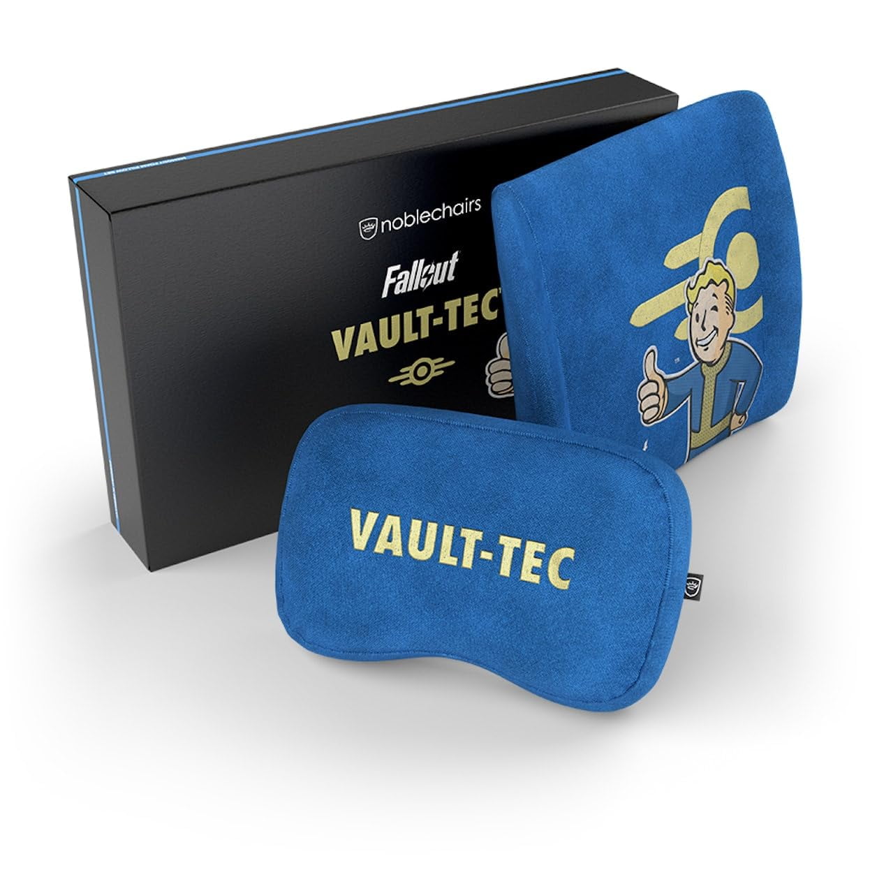 Set De Almohadas De Espuma Viscoelástica Noblechairs Fallout Vault Tec