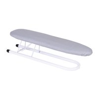 Bothyi - Tabla De Planchar Plegable Con Puños Y Cuellos Resistentes Que Ahorra Espacio, Color Gris