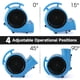 thumbnail image 5 of Ventilador para secadora de alfombras Blessny, soplador de aire de 2200 CFM con certificación ETL de 1/2 HP, 5 of 9