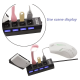 thumbnail image 3 of Hub 4 puertos multi USB 2.0 indicador luz con botones, 3 of 3
