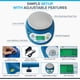 thumbnail image 2 of Balanza compacta Adam Equipment CB 3000, capacidad de 3000 g, 2 of 8