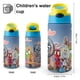 thumbnail image 2 of Rob el Robot Botella de Agua con Tapa Pop Top de Un Toque, Acero Inoxidable, a Prueba de Fugas, para Deportes, Botella Infantil azul 12 oz, 2 of 6