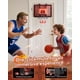 thumbnail image 3 of Canasta de baloncesto interior BADGOAL Pro para niños con luz LED y marcador, 3 of 7